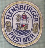 249-EMBLEMA - FLENSBURGER - PILSENER - PRODUCATOR DE BERE -starea care se vede