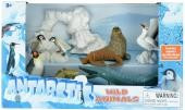 SET MARE FIGURINE ANIMALE SALBATICE ANTARCTICA foto