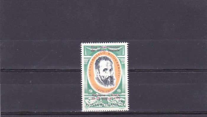 Romania Michelangelo ,nr lista 875.