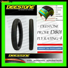 CAUCIUC 3.50-10 3.50x10 Anvelopa 350/10 DEESTONE Thailanda D801 Moto Scuter foto