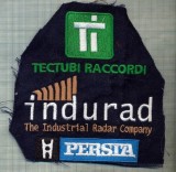 256 -EMBLEMA - INDURAL - THE INDUSTRIAL RADAR COMPANY -starea care se vede