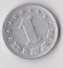 Moneda 1 dinar 1963 - Iugoslavia foto