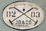 270 -EMBLEMA - SOUTHFOR7 JO&amp;CO SPORT -starea care se vede
