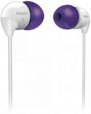 Casti In-ear Philips SHE 3501 PP alb/mov foto