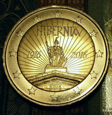 IRLANDA moneda 2 euro comemorativa 2016-Revolta, UNC foto