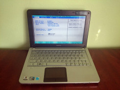 Laptop 10.1 Sony Vaio cu Atom N280 1.66GHz, 2GB, 80GB, webcam, baterie 5 ore foto