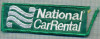 282 -EMBLEMA AUTOMOBILISTICA -NATIONAL CAR RENTAL-INCHIRIERI-starea care se vede