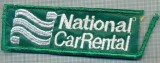 282 -EMBLEMA AUTOMOBILISTICA -NATIONAL CAR RENTAL-INCHIRIERI-starea care se vede