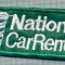 282 -EMBLEMA AUTOMOBILISTICA -NATIONAL CAR RENTAL-INCHIRIERI-starea care se vede