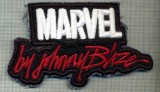 268 -EMBLEMA -MARVEL BY JOHNNY BLAZE -EROU DE BENZI DESENATE-starea care se vede