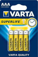 BATERIE VARTA R3 SUPERLIFE 4BUC/BLISTER foto