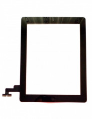 Touchscreen Geam Sticla + Buton Home + Adeziv ORIGINAL Apple iPad 2 2G Negru foto