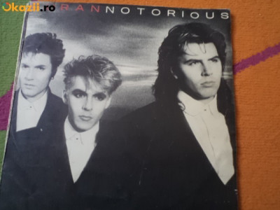 Duran Duran notorious 1986 disc vinyl lp muzica new wave synth pop balkanton VG+ foto