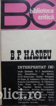 Grigore Brancus - B. P. Hasdeu interpretat de...