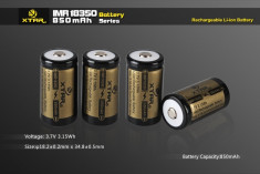 XTAR IMR 18350 850mAh 3.7V Li-Ion - acumulator foto