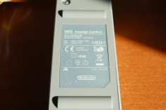 ALIMENTATOR ORIGINAL NINTENDO WII 12V 3.7A MODEL RVL-002(EUR) foto