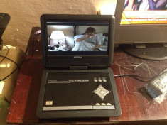 TV + USB PLAYER + DVD PLAYER PORTABIL AUDIOLA DVX 655D/USB/REC foto