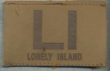 297 -EMBLEMA - LI LONELY ISLAND -starea care se vede