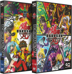 Bakugan - sezonul 1, 2, 3 si 4 - Colectie 12 DVD-uri Desene Animate Dublate Ro foto