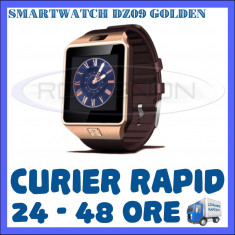 CEAS SMARTWATCH DZ09 AURIU - CU FUNCTIE GSM TELEFON, TOUCHSCREEN - GARANTIE 1 AN foto