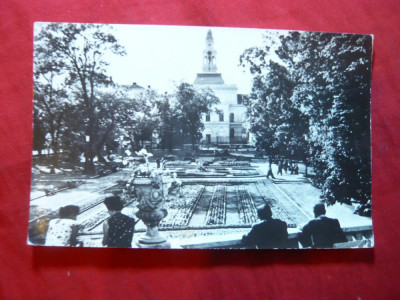 Ilustrata Arad - Vedere din Parc ,circulat 1962 foto