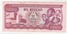 bnk bn Mozambic 1000 meticais 1989 circulata foto