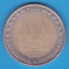 (M852) MONEDA 2 EURO 2006 - GERMANIA, LIT. D - SCHLESWIG-HOLSTEIN foto