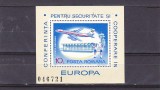 Romania ,conferinta de securitate avion nr lista 938., Nestampilat