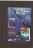 Fr. Polynesia - balenele si turtles - bl. 35