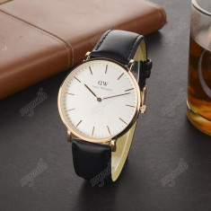 Ceas Barbati Business Casual Fashion Daniel Wellington DW QUARTZ Nou CALITATE foto