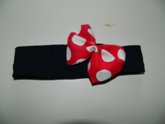 Bentita, cordeluta elastica pentru fetite, Minnie Mouse, Piticot, 2-10 ani. foto