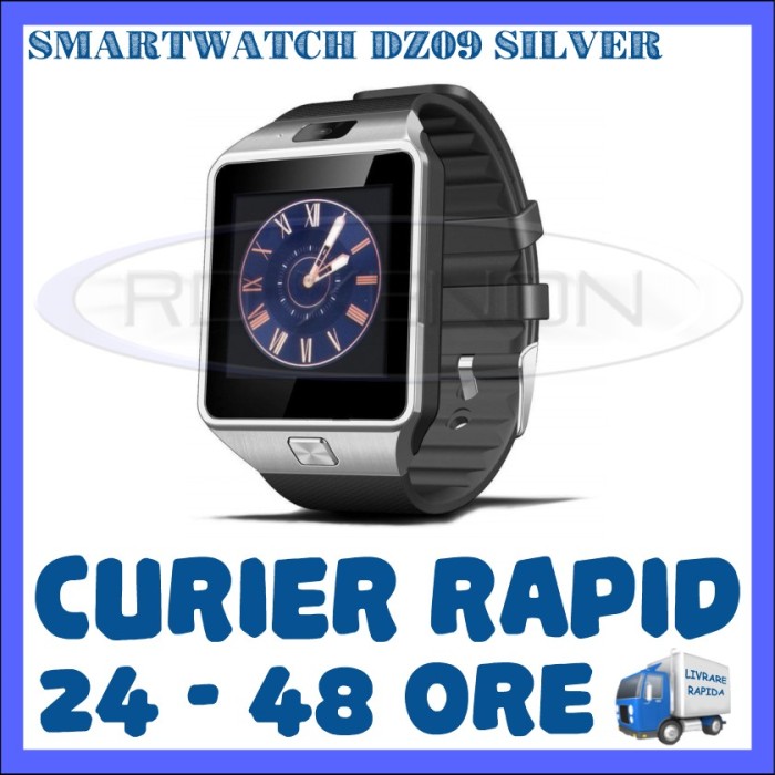 CEAS SMARTWATCH DZ09 ARGINTIU - FUNCTIE GSM TELEFON, TOUCHSCREEN - GARANTIE 1 AN foto mare CEAS SMARTWATCH DZ09 ARGINTIU - FUNCTIE GSM TELEFON, TOUCHSCREEN - GARANTIE 1 AN foto mare