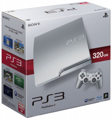 Sony PlayStation PS3 Slim 320 Gb Silver foto