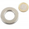 Magnet neodim inel, diametru 40/22 mm, putere 28 kg