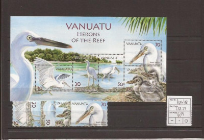 Vanuatu - pasari - 1314/18+bl.59 foto