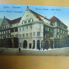 Brasov Hotel Coroana Brasso Korona szalloda Kronstadt Hotel Krone 1918