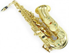 Saxafon curbat ALT Cherrystone Saxophone Mi b (E b) nou auriu Germania foto