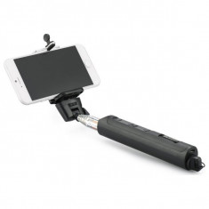 Selfie Stick comanda maner, Negru foto