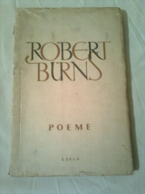 ROBERT BURNS ~ POEME foto
