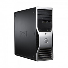 Workstation Dell Precision T5400 Tower, Intel Xeon E5430 2.66 GHz, 4 GB DDR2, 160 GB HDD SATA, DVDRW, Placa Grafica nVidia Quadro NVS 295 foto