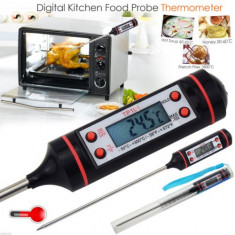 Termometru digital alimentar bucatarie BBQ lichide bucatar culinar TUB PLASTIC foto