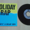 M.C. Miker &quot;G&quot; &amp; Deejay Sven - Holiday Rap (1986, Rush) Disc vinil single 7&quot;