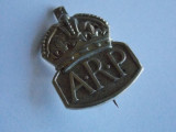 Insigna argint Anglia air raid precautions - 467