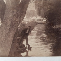 FOTOGRAFIE CARTE POSTALA - LOCATIE NEIDENTIFICATA PROBABIL BRASOV DUPA STAMPILA