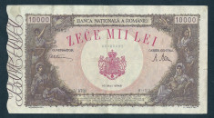 ROMANIA 10000 10.000 LEI 18 MAI 1945 [14] VF foto