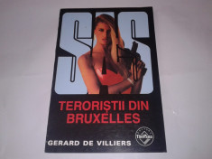 GERARD DE VILLIERS - TERORISTII DIN BRUXELLES foto