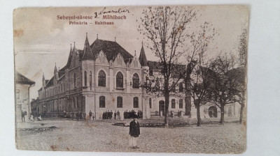 SEBES - SEBESUL SASESC - MUHLBACH - PRIMARIA - RAHTHAUS - INCEPUT DE 1900 foto