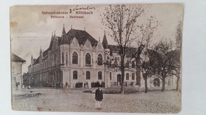 SEBES - SEBESUL SASESC - MUHLBACH - PRIMARIA - RAHTHAUS - INCEPUT DE 1900