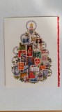 FELICITARE - VINTAGE - SPLENDIDA GRAFICA FILATELICA- AMERICAN ARTISTS GROUP