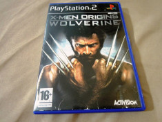 Joc X-Men Origins Wolverine, PS2, original, alte sute de jocuri! foto